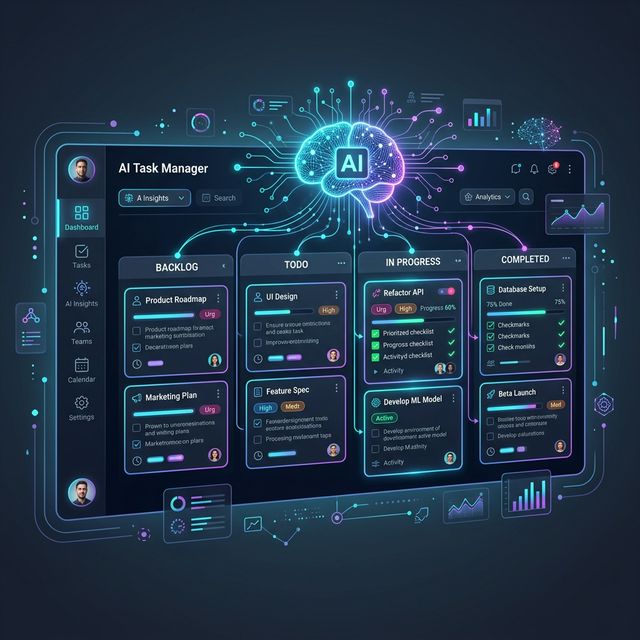 AI Task Manager – Full-Stack Vue 3 + Spring Boot Webanwendung mit KI-gestützter Aufgabenverwaltung