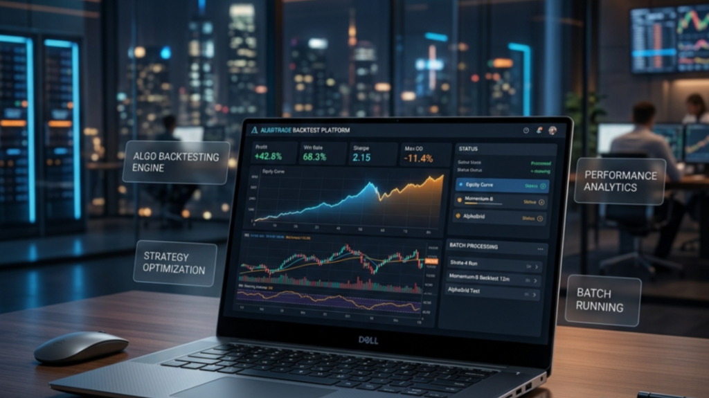 MT5 Backtester Dashboard Plattform