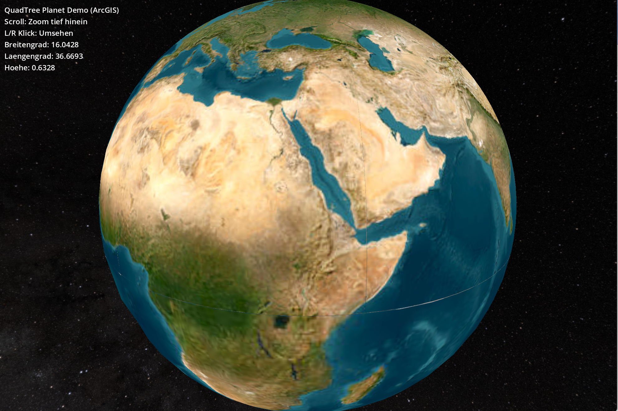 Deep Zoom Planet – Google Earth Klon in 2 Stunden