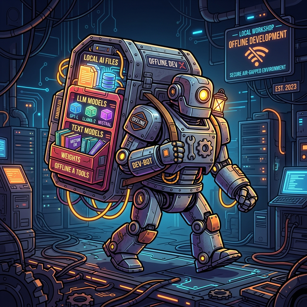 Der Taschenmesser-Roboter hat alle lokalen Tools und Text-Modelle griffbereit im Bauch.