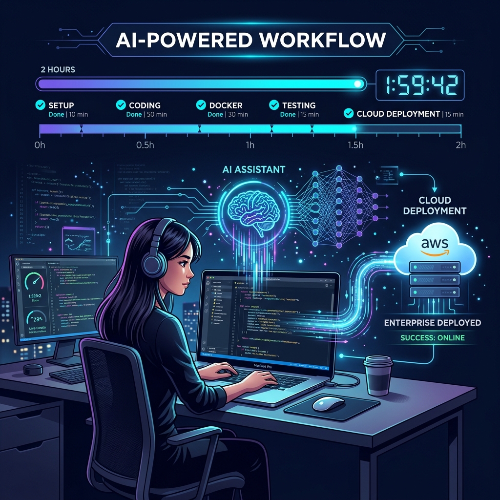AI-gestützte Entwicklung – Von Null auf Cloud-Deployment in 2 Stunden