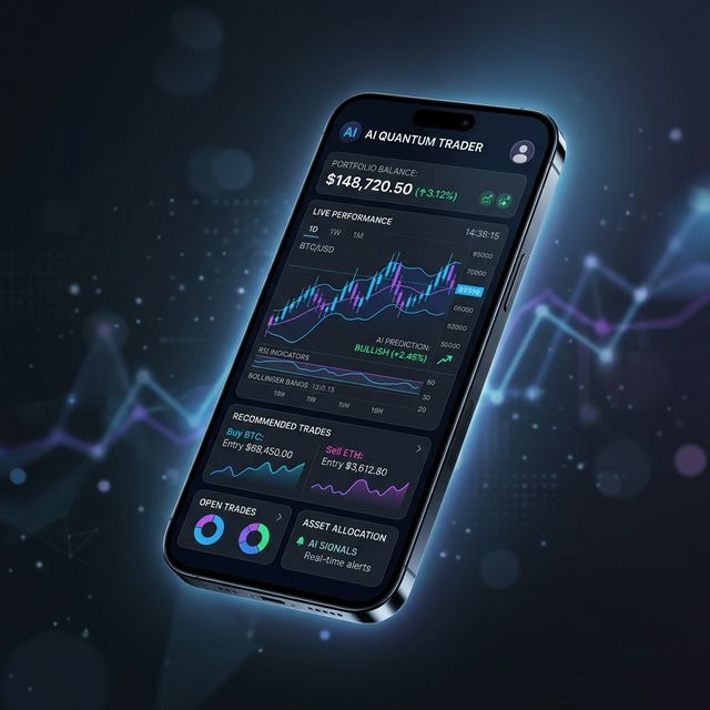 Trade Monitor Mobile App – KI-gestützte Trading Dashboard App